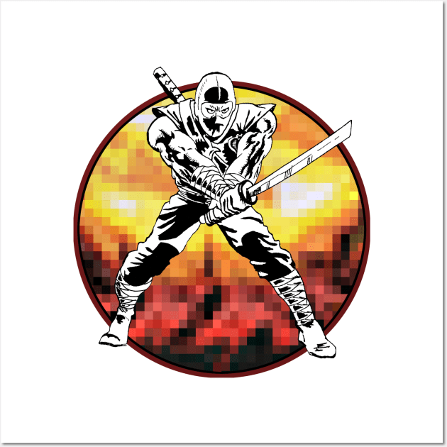 Storm Shadow Black and White Wall Art by SkipBroTees